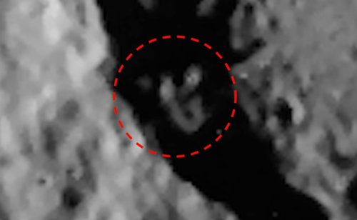 Xôn xao tượng người như đang cầu nguyện trên sao Thủy ảnh 1