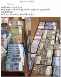 Đổi tiền mới, tiền lẻ trên mạng internet cũng bị xử lý ảnh 1