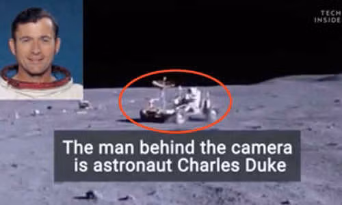 NASA lần đầu công bố video phi hành gia lái xe trên Mặt Trăng ảnh 1