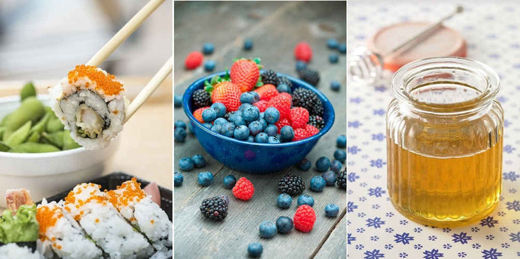 Cá, mật ong và hoa quả họ dâu giúp bạn sống lâu hơn