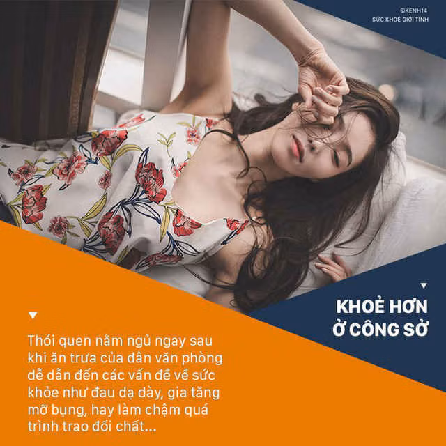 Nằm ngủ ngay sau khi ăn trưa: thói quen dân văn phòng hay mắc phải tiềm ẩn nhiều nguy hại sức khỏe ảnh 1