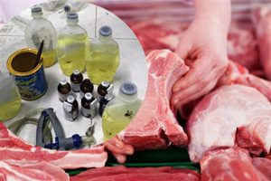 Không mua thịt lợn màu đỏ sẫm ảnh 1