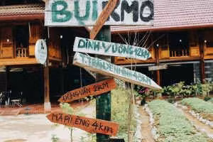 Một góc nhỏ xinh ở homestay của Quý tại Đồng Văn