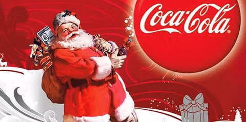 Một trong nhiều mẫu quảng cáo của hãng Coca Cola. (Ảnh: Thefactsite).