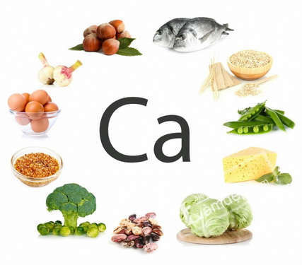 Những thực phẩm giàu canxi.