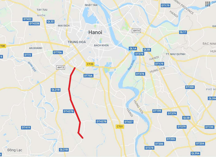 Doi 3 khu dat rong 570 ha lay con duong 6.600 ty phia nam Ha Noi hinh anh 12 