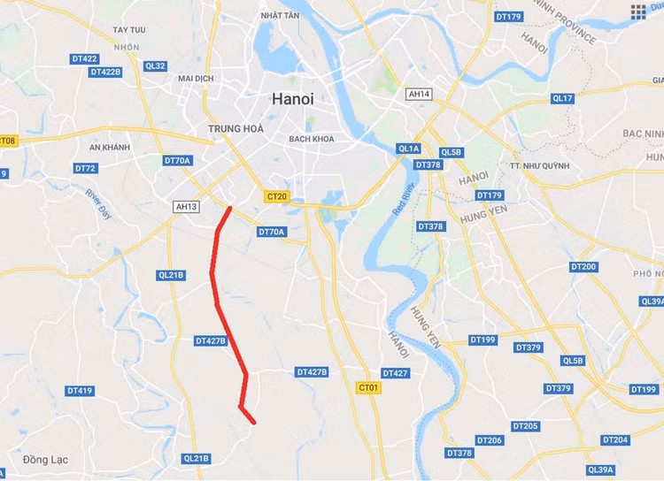 Doi 3 khu dat rong 570 ha lay con duong 6.600 ty phia nam Ha Noi hinh anh 12 