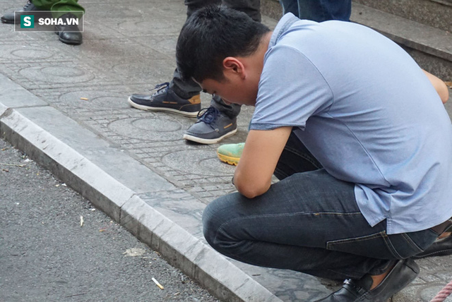 [Ảnh] Hiện trường vụ nổ khiến nhiều người bị thương ở khu chung cư Linh Đàm - Ảnh 8.