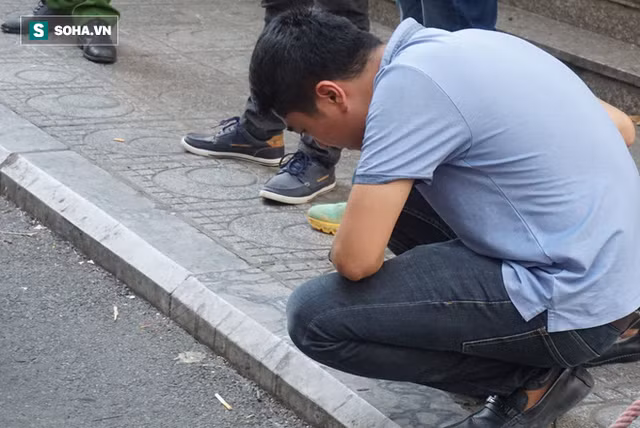 [Ảnh] Hiện trường vụ nổ khiến nhiều người bị thương ở khu chung cư Linh Đàm - Ảnh 8.