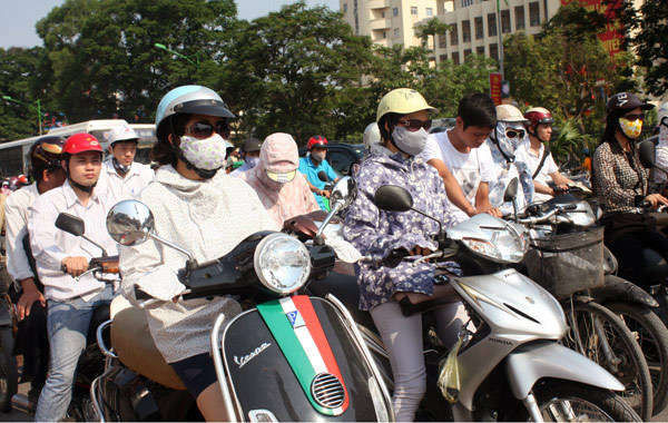 nam bộ nắng nóng