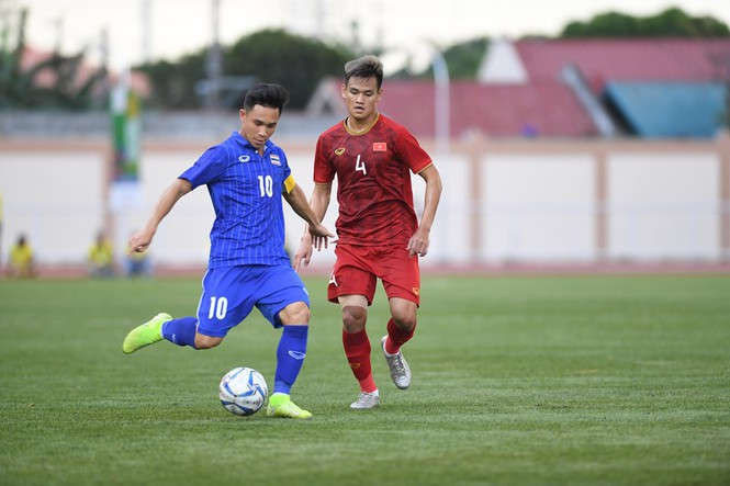Hòa Thái Lan, U22 Việt Nam gặp Campuchia ở bán kết - ảnh 15