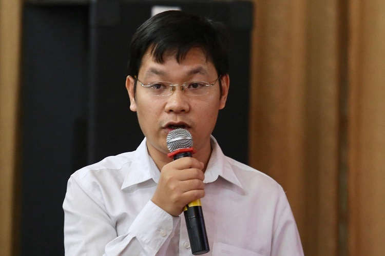 Đại diện Viện chiến lược và phát triển giao thông. Ảnh: Gia Chính