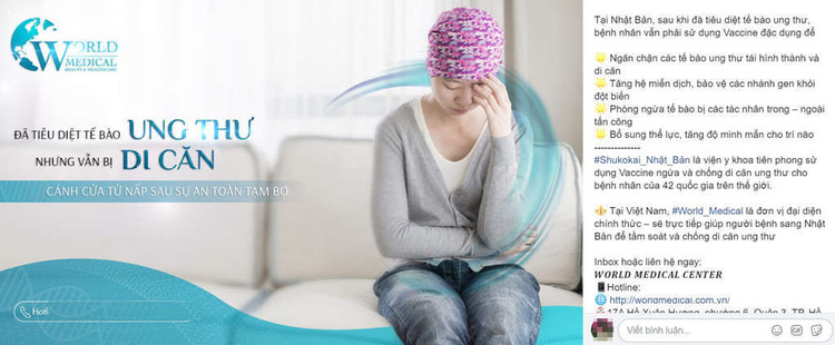 Thuc hu vac xin tieu diet te bao ung thu gia 350 trieu dong hinh anh 1 