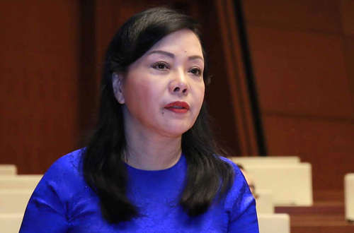 Bộ trưởng Nguyễn Thị Kim Tiến. Ảnh: Hoàng Phong