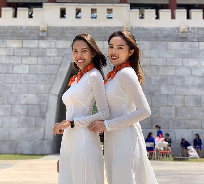 Ky Duyen khoe dang sau khi bi che chuyen chinh anh den meo mo hinh anh 2 