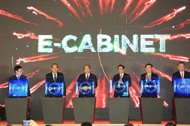 Bo truong bieu quyet qua iPad, phien hop Chinh phu dien ra chi 10 phut hinh anh 1 