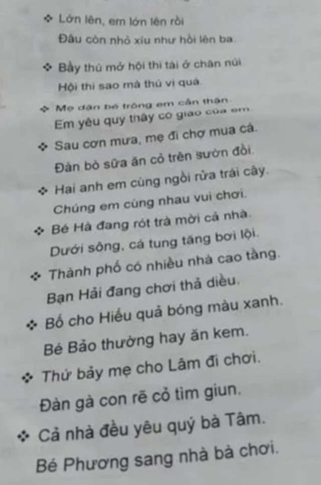 Phụ huynh lớp 1 hoảng khi con ôn học kỳ hơn 70 bài tập - 2
