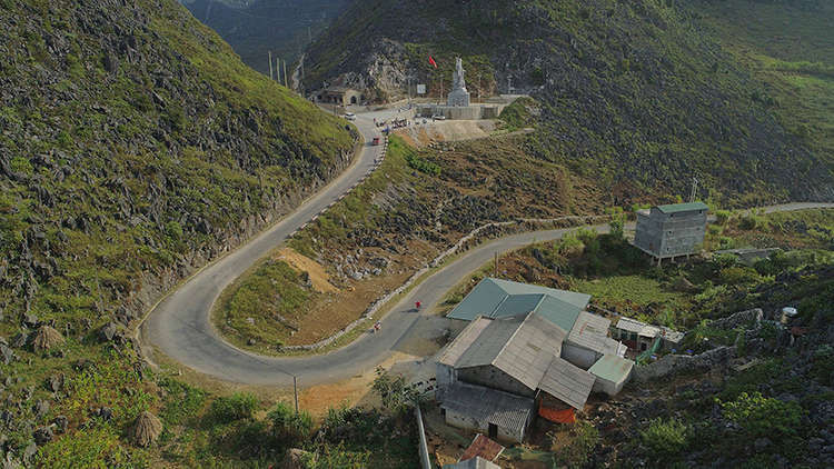 Đường Hạnh phúc ngày nay. Ảnh: Giang Huy. 