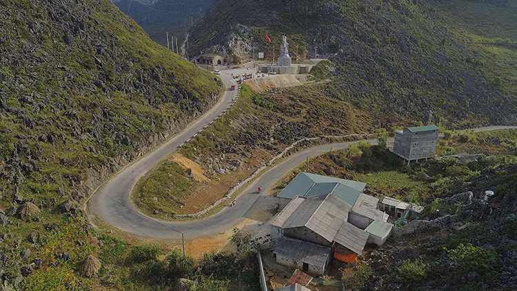 Đường Hạnh phúc ngày nay. Ảnh: Giang Huy.&nbsp;