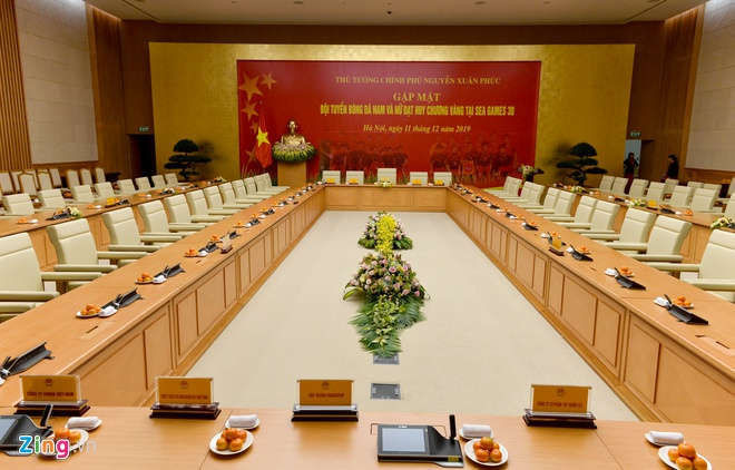 May bay dua nha vo dich SEA Games ha canh xuong Noi Bai hinh anh 14 