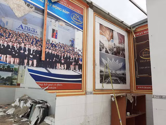  Cận cảnh hoang tàn ở các văn phòng, dự án khi ông chủ Alibaba xộ khám - Ảnh 8.