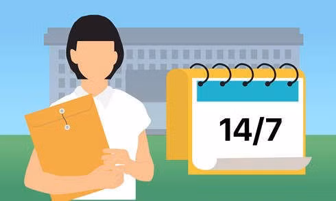 Các mốc tuyển sinh thí sinh cần nhớ (click vào ảnh để xem chi tiết). Đồ họa: Tạ Lư