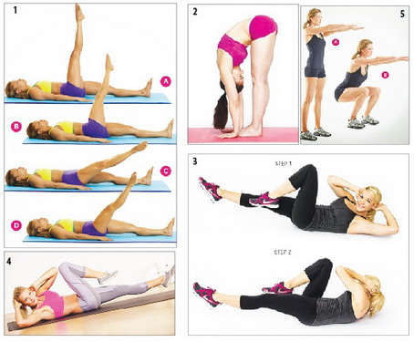 Các bài tập đơn giản giảm mỡ bụng, cho vòng eo thon mơ ước