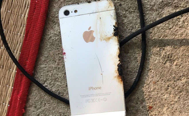 iPhone phat no, mot nguoi tu vong hinh anh 1 