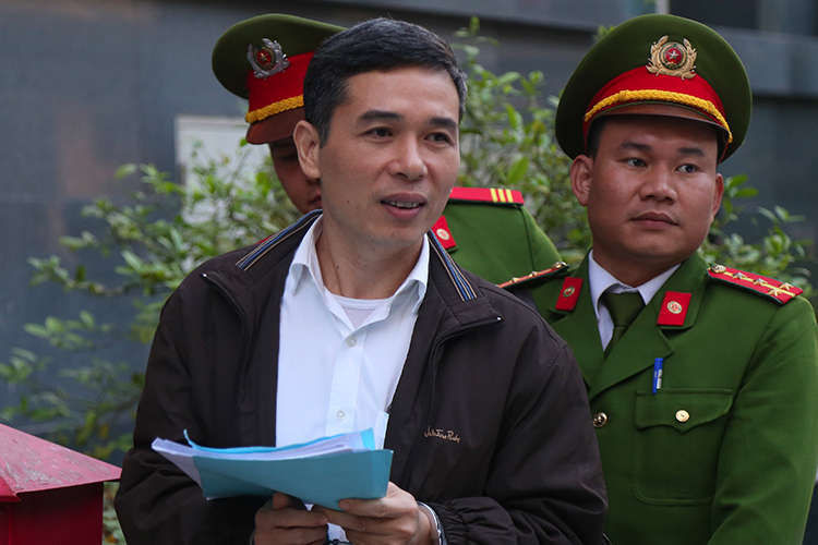 Bị cáo Phạm Đình Trọng. Ảnh: Phạm Dự