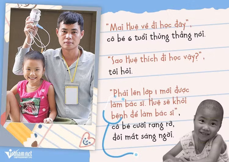 Động lực chữa bệnh đặc biệt của cô bé ung thư máu 6 tuổi