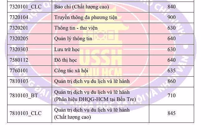 Điểm chuẩn năng lực vào Nhân văn, Bách khoa TP.HCM tăng mạnh - ảnh 3