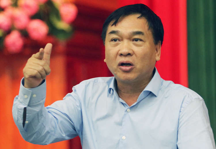 Giám đốc Sở Xây dựng Hà Nội Lê Văn Dục. Ảnh: Võ Hải.