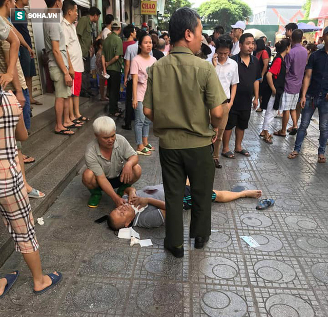 [Ảnh] Hiện trường vụ nổ khiến nhiều người bị thương ở khu chung cư Linh Đàm - Ảnh 11.