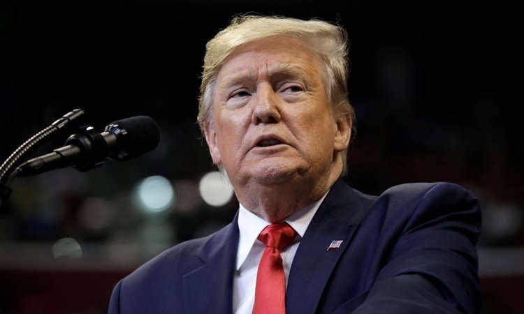 Trump tại buổi mít tinh ở Florida ngày 26/11. Ảnh: Reuters.