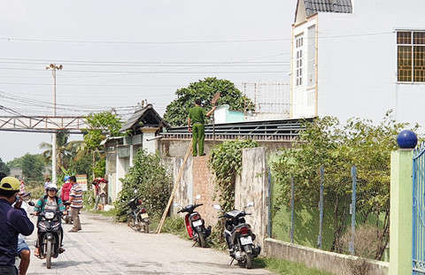 Nghi can tham sat o Binh Duong tung dua phong vien den hien truong hinh anh 2 