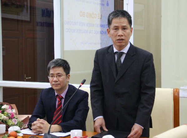 Ông Dương Hồng Sơn phát biểu nhận nhiệm vụ