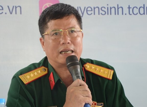 Đại tá Vũ Xuân Tiến – Trưởng ban Thư ký Tuyển sinh quân sự, Bộ Quốc phòng