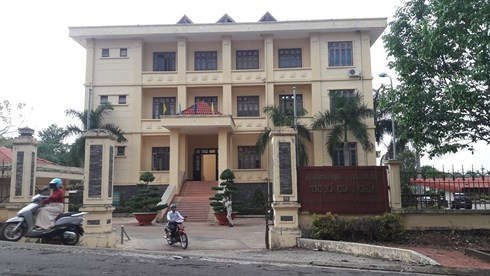 Trụ sở UBND thị xã Gia Nghĩa, nơi Tiến sĩ Đàm Thị Hệ công tác