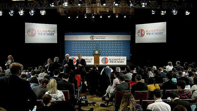 Tong thong Trump hop bao sau cuoc hop voi Chu tich Kim hinh anh 2