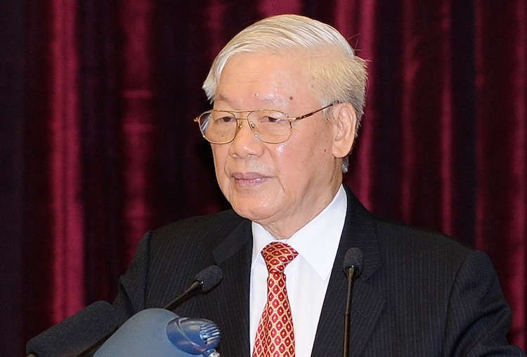 Tổng bí thư, Chủ tịch nước Nguyễn Phú Trọng. Ảnh: Đăng Khoa 