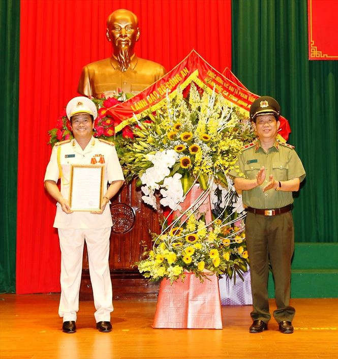 Bộ Công an bổ nhiệm Giám đốc Công an tỉnh Ninh Bình - ảnh 1