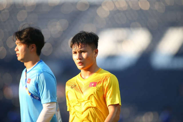 U23 Việt Nam 0-0 U23 UAE (Hết hiệp 1): Thế trận căng thẳng - 14