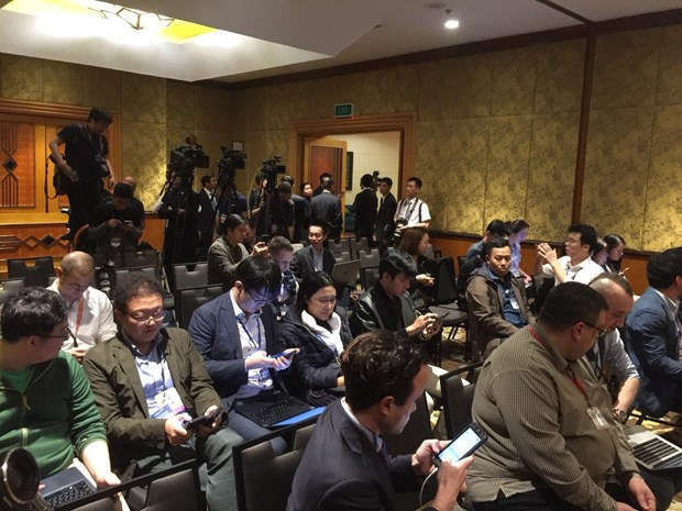 Hà Nội: Triều Tiên đột xuất mở họp báo vào lúc nửa đêm ảnh 4