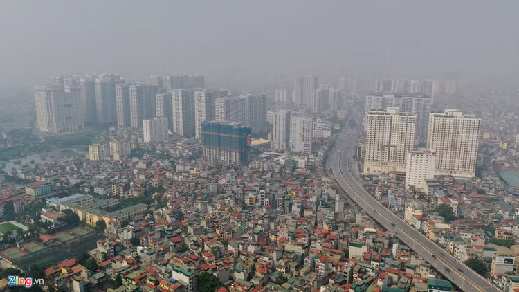 Ha Noi trong bao dong do ve o nhiem khong khi hinh anh 14 