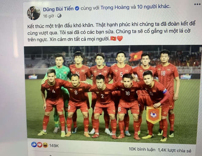 Nhieu fan Viet vao trang ca nhan che bai thu mon Bui Tien Dung hinh anh 1 