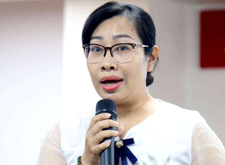 Bà Nguyễn Thành Phụng. Ảnh: Hữu Công.