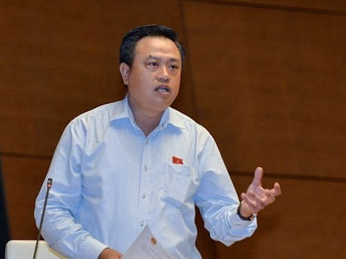 Ông Trần Sỹ Thanh - Chủ tịch PVN. Ảnh: Trung tâm báo chí Quốc hội