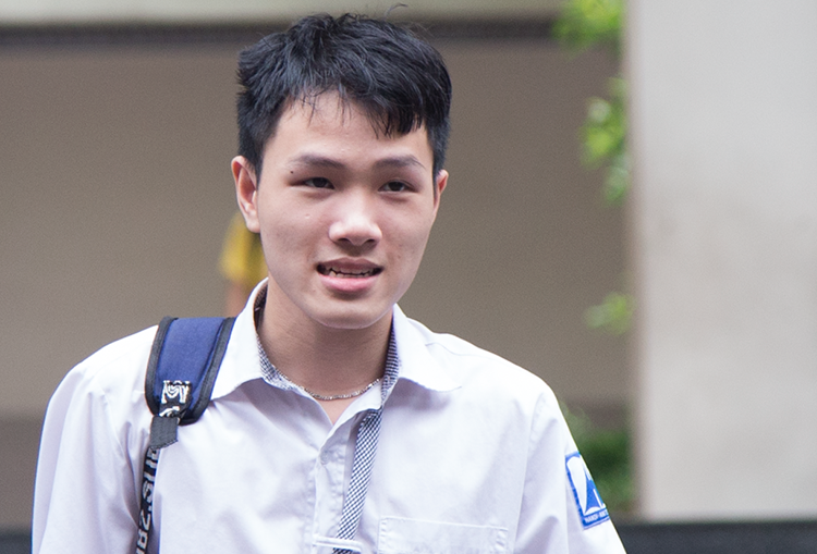 Thí sinh sự thi THPT quốc gia năm 2019 tại Hà Nội. Ảnh: Dương Tâm