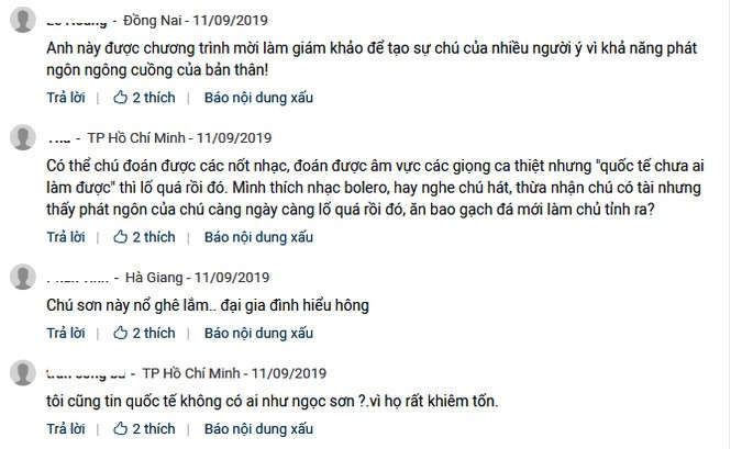 Tranh cãi việc Ngọc Sơn nói làm được việc 'quốc tế chưa ai làm được' - ảnh 2