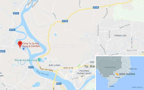 Nghi can tham sat o Binh Duong tung dua phong vien den hien truong hinh anh 4 